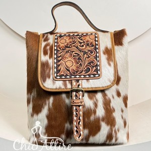 กระเป๋าเป้สะพายหลังหนังวัวสำหรับผู้หญิงกระเป๋าเป้สะพายหลังแฟชั่นสำหรับทุกเพศจากโรงงานขายส่งแบบตะวันตก - Product Image 1