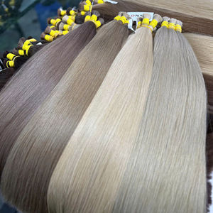 Extensions de cheveux humains en vrac Nasa Price, fournisseurs vietnamiens, toutes les couleurs par Nasa Hair, 100 grammes, toutes les couleurs, 65 cm - Product Image 1