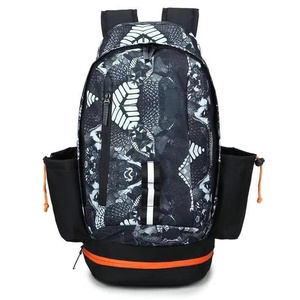New Customized Colors High Quality Non-Slip Nylon/Polyester/Cotton/Mesh Basketball <b>Bags</b> Outdoor Basketball Backpack - Product Image 1