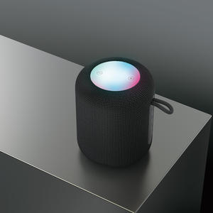 Digitalome SPA-113 5W <b>Portable</b> for Bluetooth <b>Speaker</b> Black <b>with</b> RGB LED Lighting and Battery Operated <b>Microphone</b> for Home Use - Product Image 1
