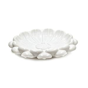 Bol en marbre blanc moderne à forte demande, forme de lotus, petit bol avec décoration artisanale de haute qualité pour la maison et l'hôtel, prix de gros - Product Image 6