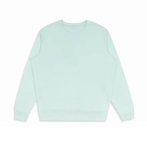 Bleu ciel homme pull surdimensionné femmes mode sweats uni haute qualité sweats à capuche lourds - Product Image 1