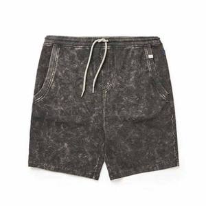 Custom Acid Wash Sweat Shorts Hombres de alta calidad Streetwear Algodón Puff Print Pocket Shorts Forb hombres Cheep Precio - Product Image 1