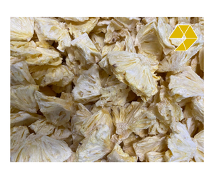 สับปะรดอบแห้งแบบแช่แข็ง ยี่ห้อสินค้าสั่งผลิต สำหรับผสมซีเรียลและการอบขนม จากเวียดนาม สับปะรดอบแห้งกรอบ - Product Image 1