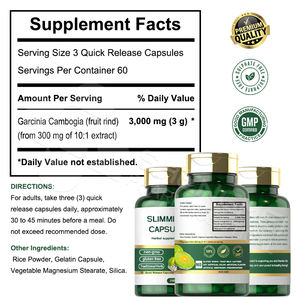 Cápsulas de Garcinia Cambogia para Bajar de Peso a Precio Más Bajo, Suplementos de Proteína en Polvo, Suplementos Herbales - Product Image 2