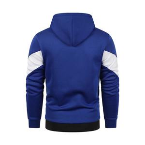 Sudadera con capucha para hombre con cremallera Patchwork Sudadera con capucha Deporte al aire libre Casual Todos los días Sudadera con capucha Slim Fit Sudadera de moda - Product Image 4