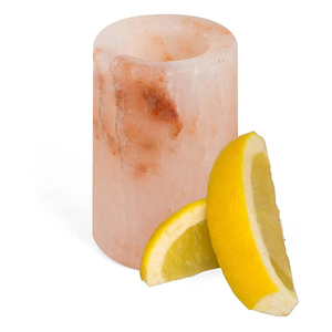 แก้วเกลือหิมาลัยสีชมพูธรรมชาติทำด้วยมือแกะสลัก100% สำหรับการตกแต่งบ้านที่หรูหราหรือการดื่มที่มีสีสัน - Product Image 1