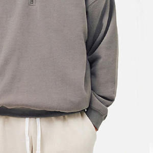 Sweat-shirt à demi-zip Design de qualité supérieure à fort impact Marque privée Style unique Vente à chaud Sweat-shirt à demi-glissière - Product Image 4