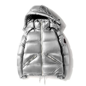 แจ็กเก็ตขนเป็ดน้ำหนักเบาสำหรับผู้ชายเสื้อแจ็กเก็ตโลโก้ออกแบบได้ตามต้องการ - Product Image 2