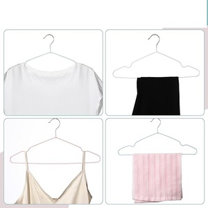 Wire Non Slip <b>Clothes</b> Hanger Hooks <b>Rails</b> <b>Clothes</b> Space Saving Hanger Strong 15.7 in Triangle <b>for</b> Home Bedroom Shop Shopping Mall - Product Image 3