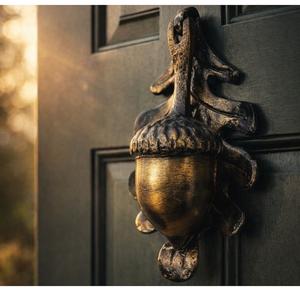 Timbre de Puerta de Diseño, Timbres de Puerta de Metal, Timbre de Puerta de Latón, Timbre de Puerta de Aluminio, Herrajes Decorativos para el Hogar, Hoteles y Resorts - Product Image 6