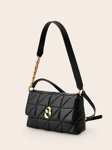 Bolso de Hombro de Cuero de Cadena al por Mayor 2026, Bolso de Diseñador de Moda de Calidad PU para Mujer - Product Image 4