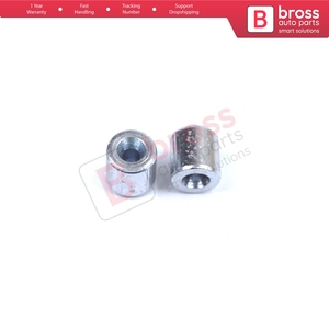 BCR026 สายเคเบิลควบคุมกระจกหน้าต่าง สายรัดแบบนิ่ม ปลายสายรัดแบบหมุดย้ำ 5x5/1.7 มม. 100 ชิ้น - Product Image 3