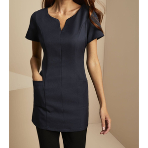 Tenues médicales élégantes, ensembles de blouses, uniformes personnalisés avec logo, uniformes à manches courtes, tuniques en gros, uniformes de spa, uniformes de salon de beauté - Product Image 4