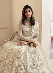 Top vente robe de soirée formelle non cousue pour les femmes nouveau concepteur longueur régulière Salwar Kameez 2025 robe musulmane pour le printemps - Product Image 4