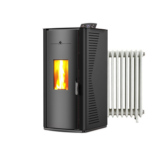 Estufa de Pellets Industrial de 19.2KW con Alimentación Automática de Pellets, Calentamiento por Agua Caliente, Diseño Moderno, Control WIFI, Hidropellets - Product Image 1