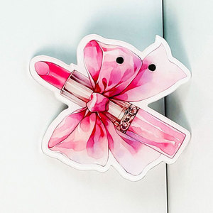 แผ่นติดขนตาอะคริลิค EXECTUS รูปโบว์/ดอกไม้/หัวใจ แบบกำหนดเองได้ ลายสตรอว์เบอร์รี เฮลโลคิตตี้ แผ่นติดขนตาเพื่อความงามที่ยั่งยืน - Product Image 5