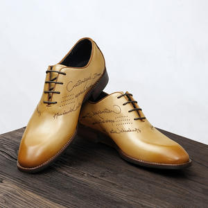 รองเท้าหนังกลับนิ่มแบบ Brogue ขอบเจาะรู พื้นรองเท้าน้ำหนักเบา รองเท้าลำลองสำหรับผู้ชาย รองเท้าแฟชั่น - Product Image 3