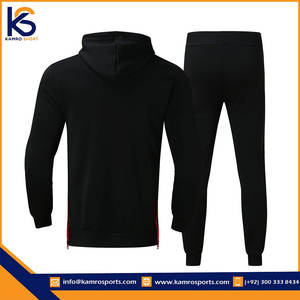 Manches longues fermeture éclair à capuche hommes survêtement vente chaude vêtements d'hiver nouvelle mode hommes survêtements - Product Image 2