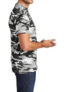 Nouveau Design All Over Pattern Camouflage Boxy Fit Regular T-shirt imprimé personnalisé pour adultes Vêtements d'extérieur Chemise d'entraînement sportif d'été - Product Image 4