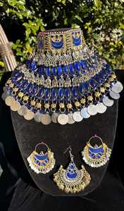 Conjunto de Joyería Afgana Vintage de Primera Calidad OEM, Collar Largo, Proveedor Directo de Fábrica, Conjuntos de Joyería para Mujer AA IMPEX - Product Image 3