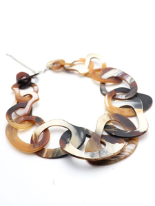 Collar de Cuerno de Búfalo Hecho a Mano, Ecológico, de Forma Natural, Diseño Indio, Estilo Moderno, Joyería de Moda, Regalo, Artesanía Saniya - Product Image 2