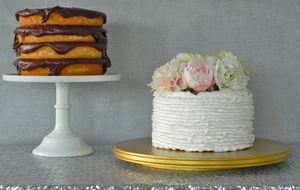 ที่วางเค้กทรงกลมทำจากสแตนเลสสำหรับโชว์ขนมหวานสำหรับงานแต่งงานที่บ้านโรงแรมร้านอาหารงานเลี้ยงวันเกิดของตกแต่งในอินเดีย - Product Image 3