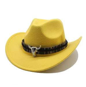 Sombrero Vaquero Estilo Occidental Europeo Americano para Viaje, 100% Poliéster, Bordado 3D, para Hombre y Mujer, Verano, Casual, Moderno - Product Image 3
