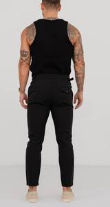 Camiseta sin mangas de algodón 100% de alto gramaje para hombre, estilo liso, con logo personalizado, de secado rápido, transpirable y antipilling, tendencia 2025 - Product Image 4