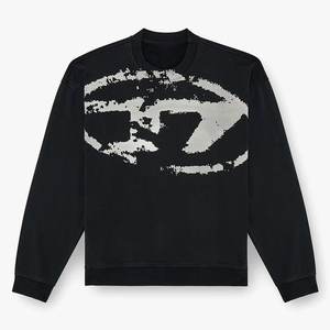 Venta al por mayor de sudaderas de mezcla de algodón transpirable con diseño impreso personalizado para hombre, Jersey ligero de diseño moderno - Product Image 1