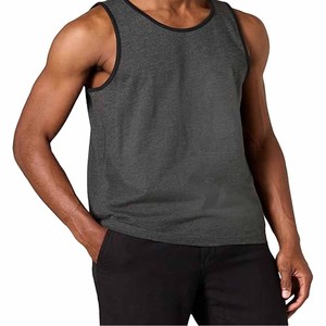Débardeur à séchage rapide à vendre en gros à bas prix Débardeur sans manches Workout Men Tank Top téléchargé par Dress Sports - Product Image 1