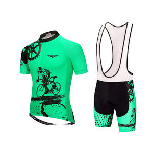 Nuevo estilo personalizado transpirable de secado rápido de talla grande de la mejor calidad de carreras de primavera ciclismo uniforme Jerseys Set para hombres - Product Image 3