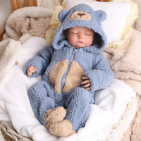 Poupées Reborn Babeside en gros, poupée Reborn bébé garçon endormi de 20 pouces, poupée réaliste Noah