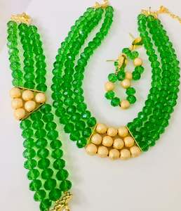 24K Plaqué or Vintage Dubai Fashion Jewelry Set Boucles d'oreilles Bangles Peignes Broches en cuivre pour l'Allemagne Bulgarie - Product Image 4