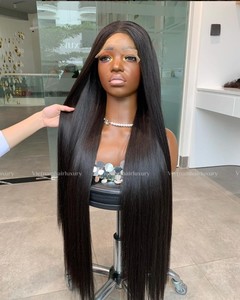 Bone Silky Straight Remy Hair Single Weft <b>Wig</b> Natural Straight Virgin <b>Human</b> Hair No Shedding Vietnamese Hair Extension - Product Image 2