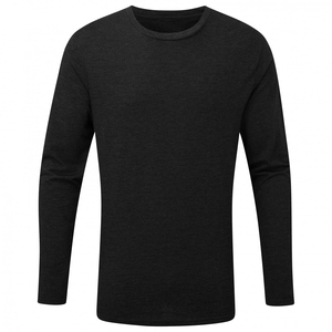 Venta al por mayor de camisetas de poliéster de secado rápido para hombres con logotipo de impresión personalizada ropa de entrenamiento deportivo en blanco - Product Image 3