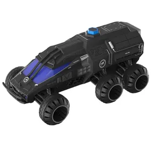 High-Speed Six-Wheeled Space Mars Exploration Vehicle Model Turret Lifting Off-Road Climbing Remote Control Toy Car