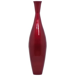 Florero de piso de flor de metal plateado Delgado moderno Florero de piso de centro de decoración de boda y habitación disponible - Product Image 3