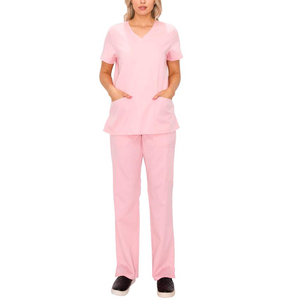 ชุดยูนิฟอร์มโรงพยาบาลพยาบาลชุดเครื่องแบบโรงพยาบาลดีไซน์แบบสครับ - Product Image 1