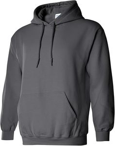 Sweats à capuche solides en molleton mélangé doux avec poche kangourou pour hommes et femmes industrie du sport de haute qualité - Product Image 5