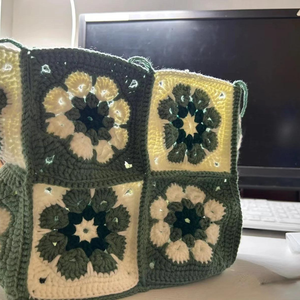 กระเป๋าถักโครเชต์สำหรับผู้หญิงกระเป๋าถักสะพายไหล่กระเป๋าช้อปปิ้งที่สวยงามกระเป๋าน่ารักกระเป๋าโครเชต์ผลิตในเวียดนาม - Product Image 4