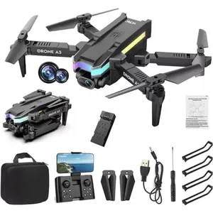 โดรน E99มืออาชีพขนาดเล็กพร้อมรีโมทควบคุมกล้อง FPV ความละเอียด4K HD ระยะการส่งภาพ1-3กม. - Product Image 1