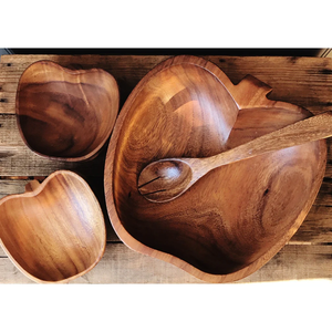 Cuenco de madera hecho a mano de primera calidad con superficie pulida de forma profunda Ideal para sopa de frutas y aperitivos para la venta de exportación - Product Image 4