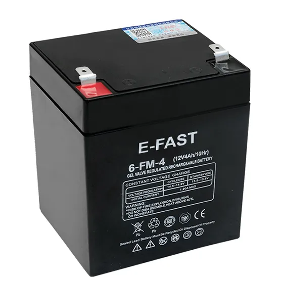 2023 공장 대량 공급 E-FAST 12 볼트 4ah 납 산성 밀봉 배터리 12V 씰 산성 배터리 백업 시간 UPS 사용