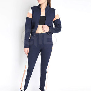 Vêtements d'hiver de qualité supérieure survêtement pour femmes deux pièces concevez votre propre survêtement à manches longues pour femmes - Product Image 3
