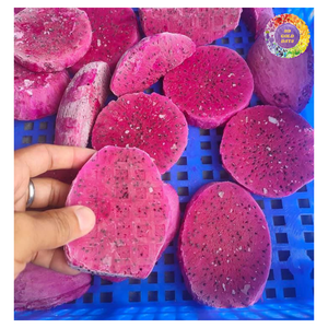 Cubos de pitaya congelada, fruta de dragón roja y blanca congelada de alta calidad, fruta de dragón congelada rápida IQF para batidos y jugos - Product Image 3