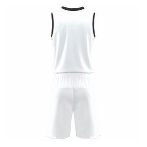 Uniforme de basket-ball personnalisé avec logo, couleur unie, respirant, grande taille pour adultes, vêtements de sport, évacuation de l'humidité, séchage rapide - Product Image 4