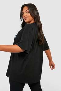 T-shirts pour femmes à imprimé surdimensionné de grande taille, de meilleure qualité, en tissu de coton respirant, coupe ample pour l'été - Product Image 2