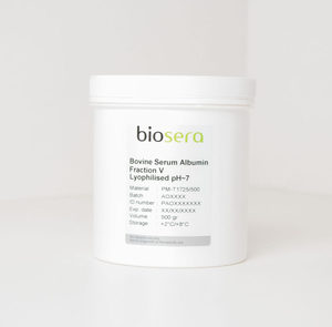 Albumina Sérica Bovina BSA Fracción V Liofilizada pH 7 - Product Image 1