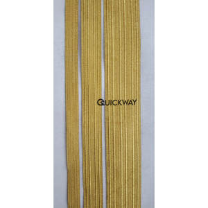 Ribete de encaje trenzado de alta calidad, tipo galón, con hilo de oro, para uniformes y textiles - Product Image 6